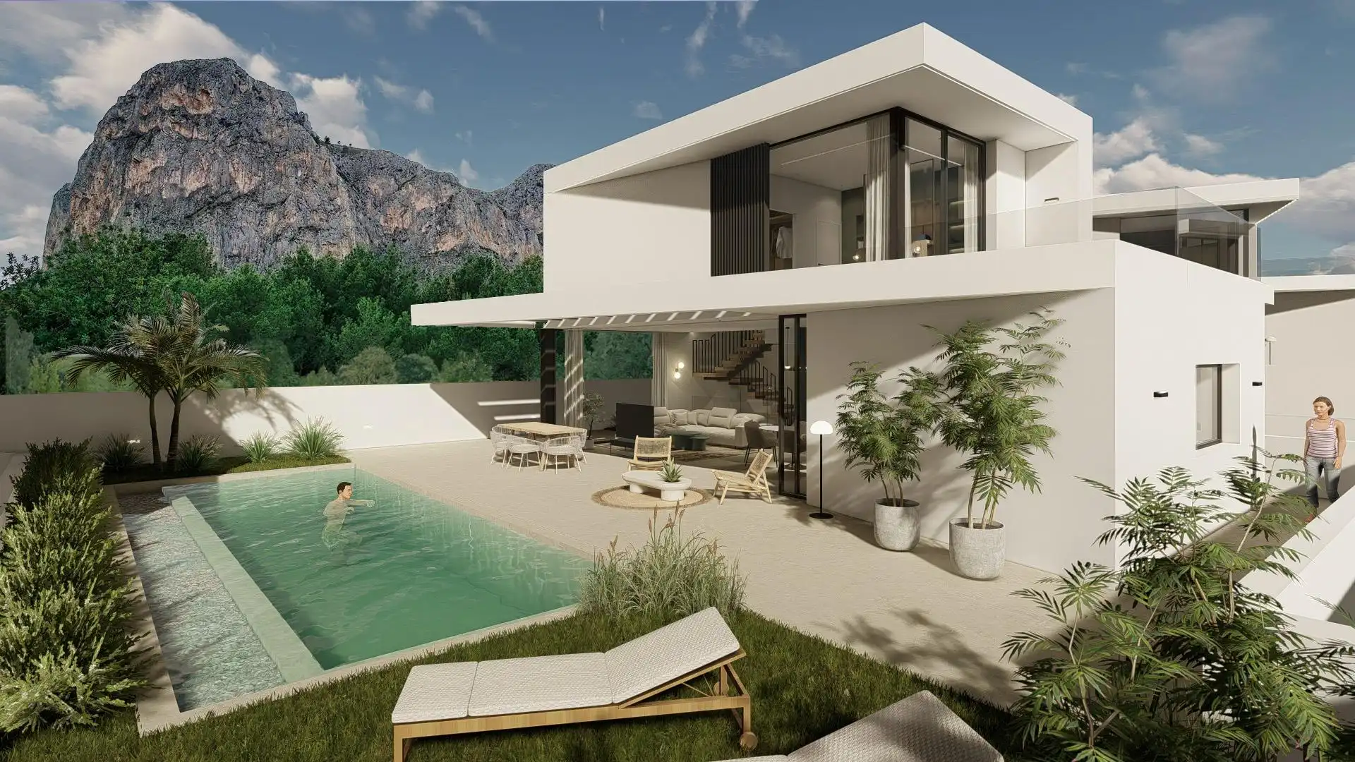Chalet con piscina en venta en Balcón de Ponoig - Polop Paradis - Polop Hills, imagen 12