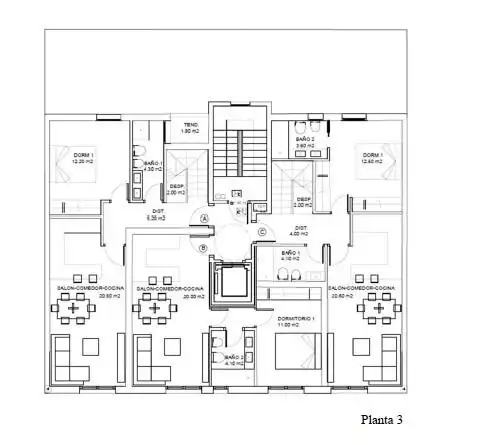 Residencial en venta en Leganés