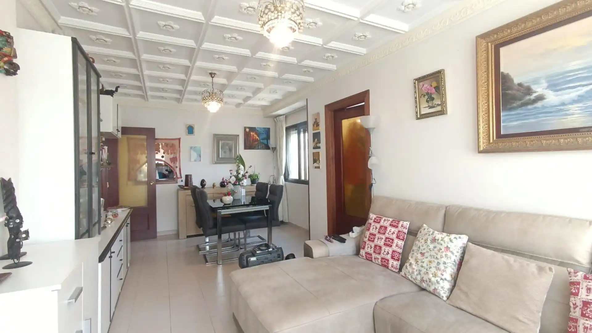 Living room of Flat for sale in Benidorm  with Swimming Pool and Community pool