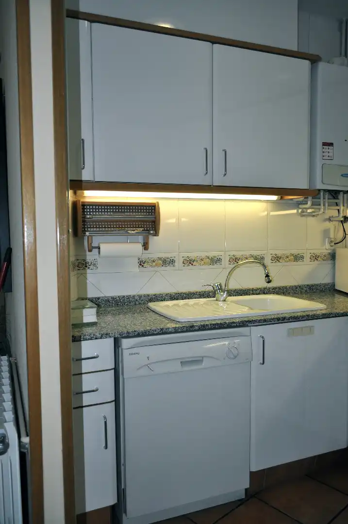 Cocina de Apartamento en venta en Valencia con Aire acondicionado, Calefacción y Horno
