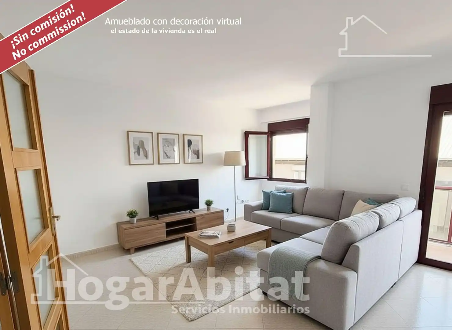 Wohnzimmer von Wohnung zum Verkauf in Benissa mit Abstellraum und Balkon