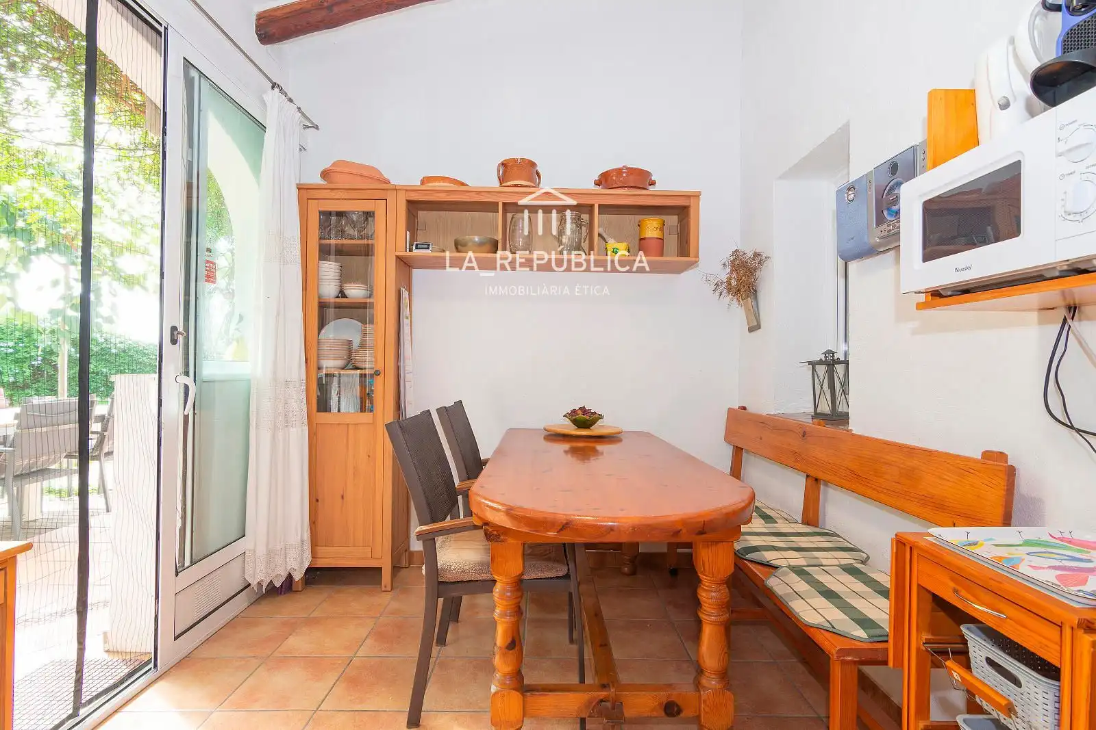 Jardín de Casa o chalet en venta en Cabrera de Mar con Aire acondicionado, Calefacción y Jardín privado