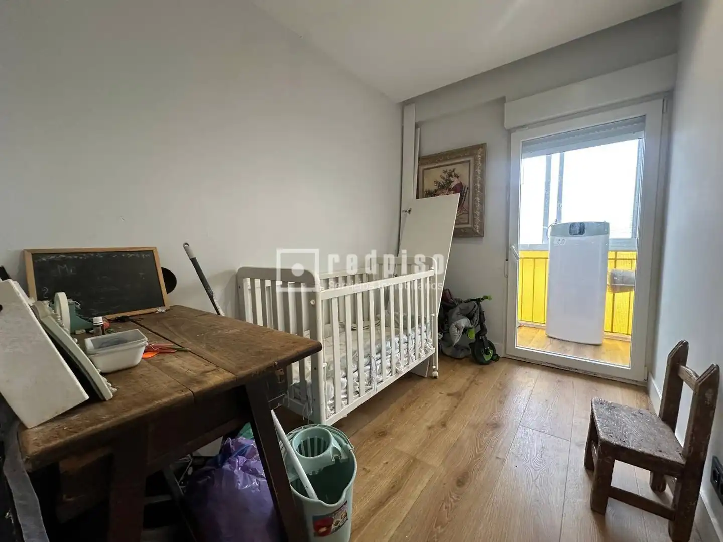 Bedroom of Flat for sale in Madrid  with Air Conditioner and Heating