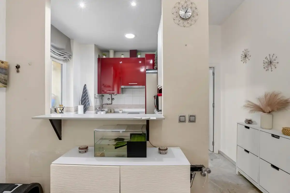 Kitchen of Flat for sale in Sevilla  with Air Conditioner, Heating and Furnished