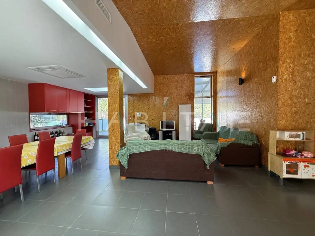 Wohnzimmer von Country house zum Verkauf in Pilar de la Horadada mit Klimaanlage, Privatgarten und Terrasse