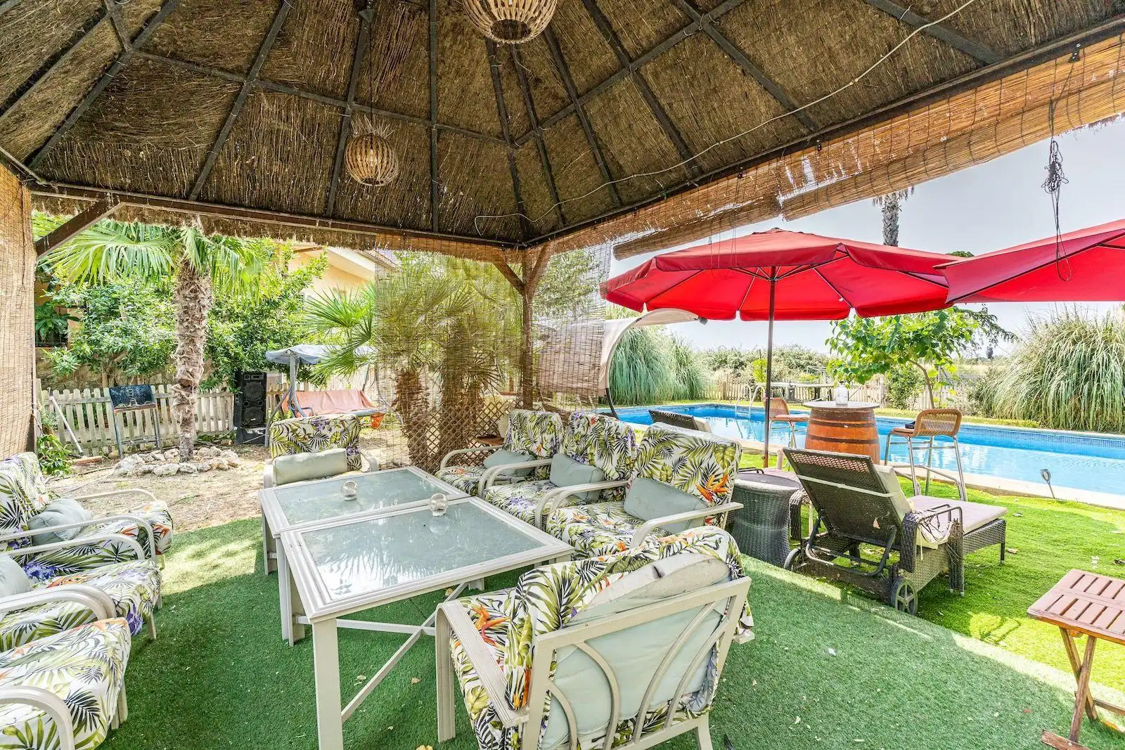 Terraza de Casa o chalet en venta en Fuente El Saz de Jarama con Aire acondicionado, Calefacción y Piscina