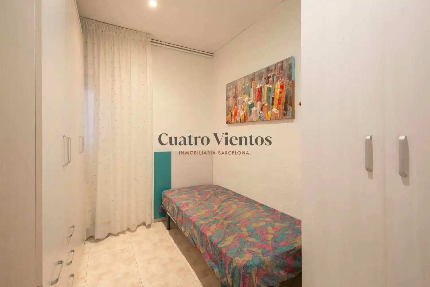 Bedroom of Flat for sale in Barcelona  with Heating, Terrace and Oven