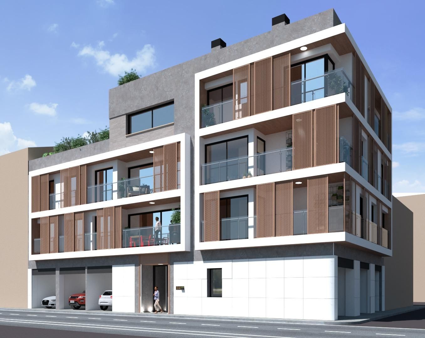 Exterior view of Flat for sale in  Murcia Capital  with Air Conditioner, Heating and Terrace