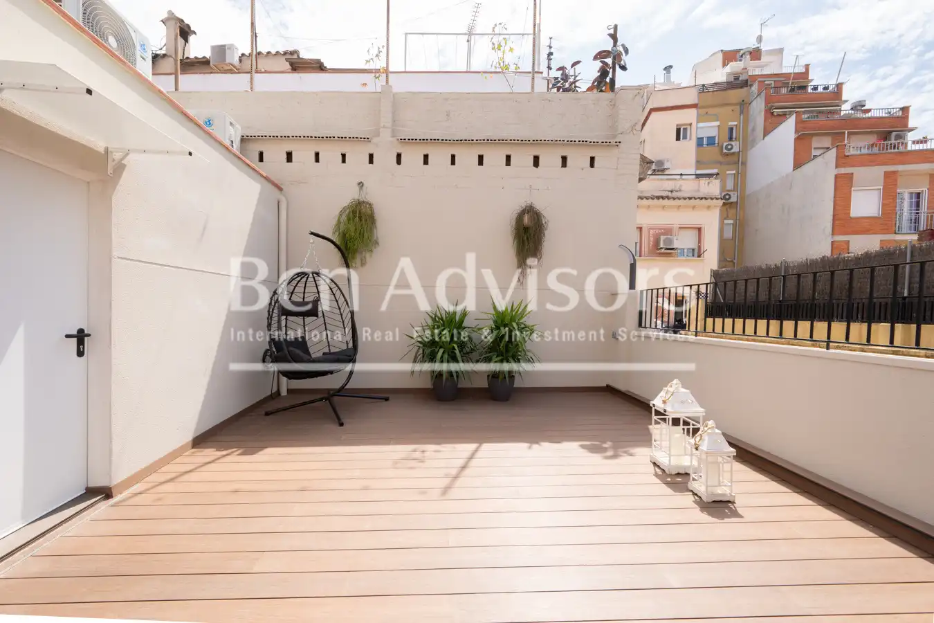 Terrace of Flat for sale in Barcelona  with Air Conditioner, Heating and Parquet flooring