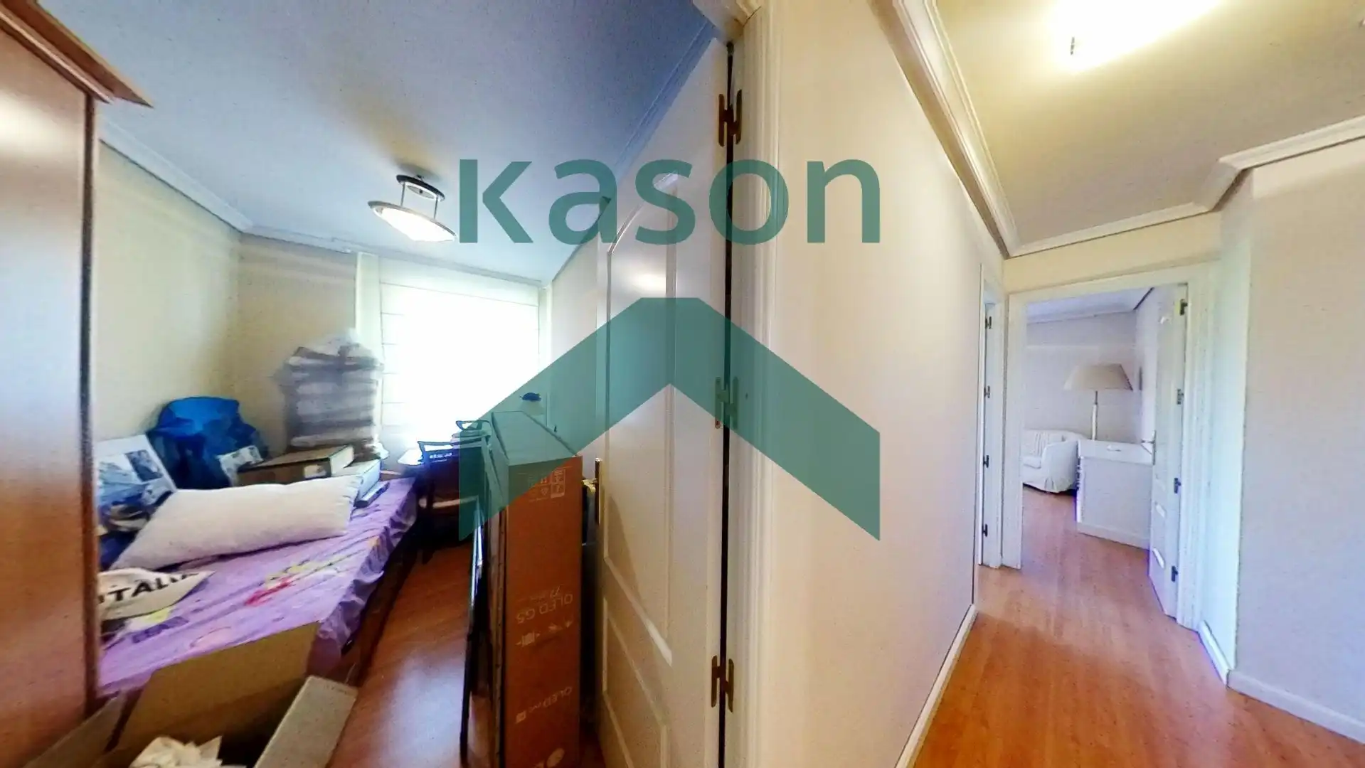 Bedroom of Flat for sale in Madrid  with Heating and Storage room