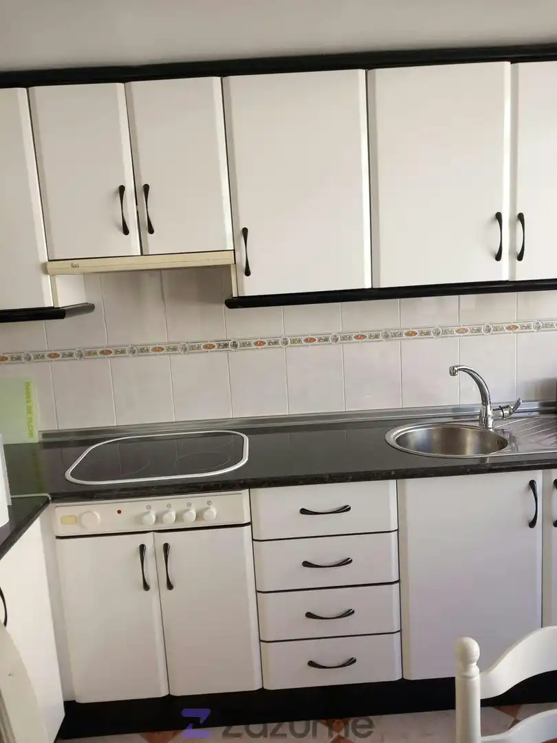 Kitchen of Flat for rent in Granada  with Air Conditioner, Heating and Furnished