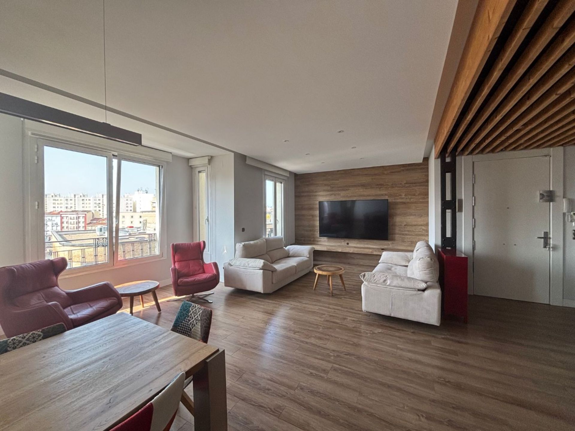 Sala d'estar de Pis en venda en  Zaragoza Capital amb Aire condicionat, Calefacció i Traster