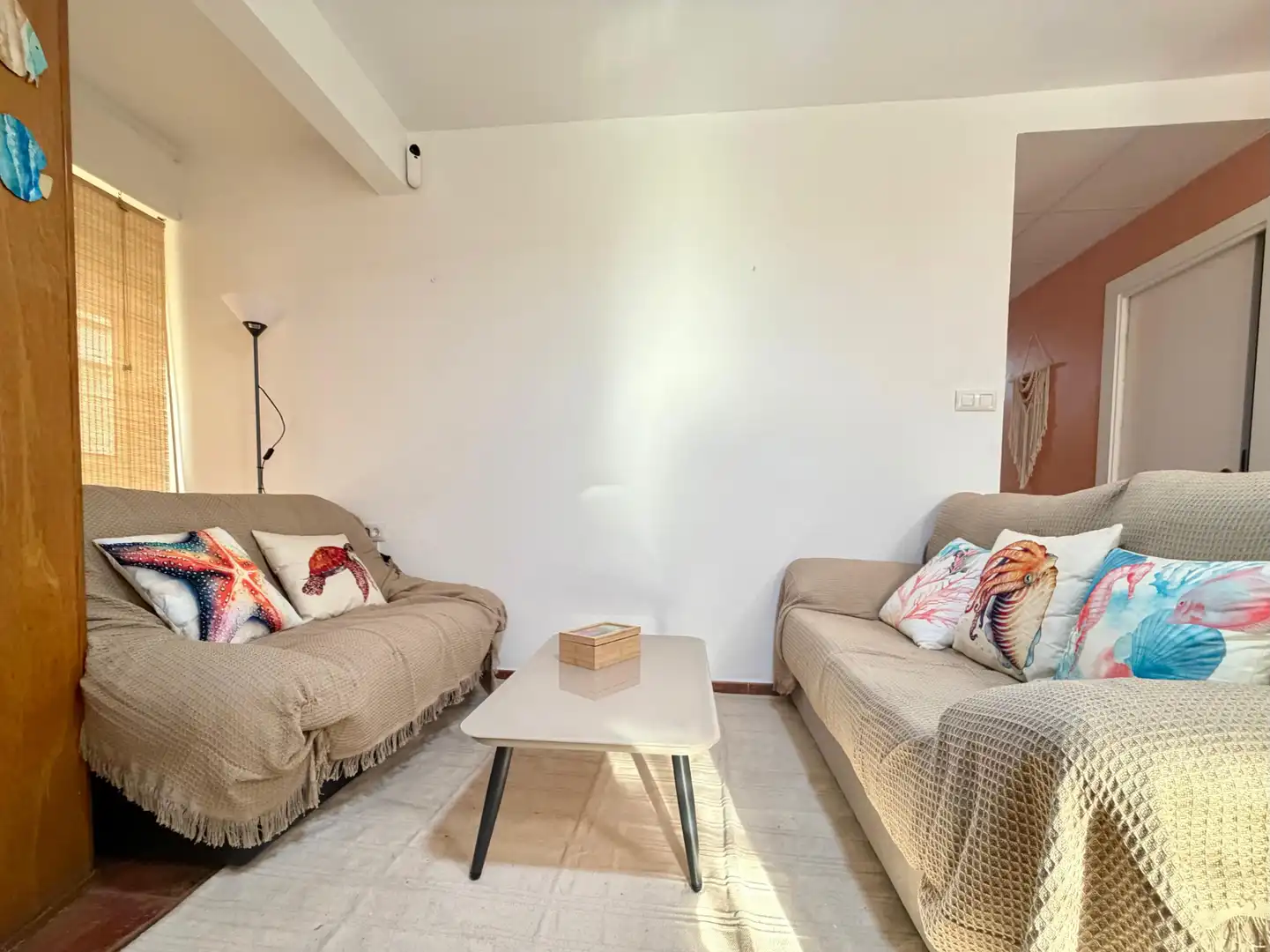 Wohnzimmer von Wohnung zur Miete in Águilas mit Klimaanlage, Möbliert und Balkon