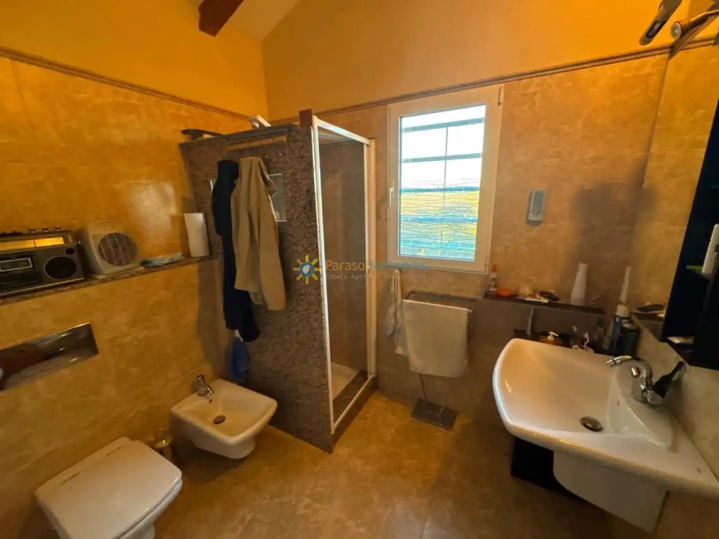 Baño de Casa o chalet en venta en Benigànim con Aire acondicionado, Jardín privado y Terraza
