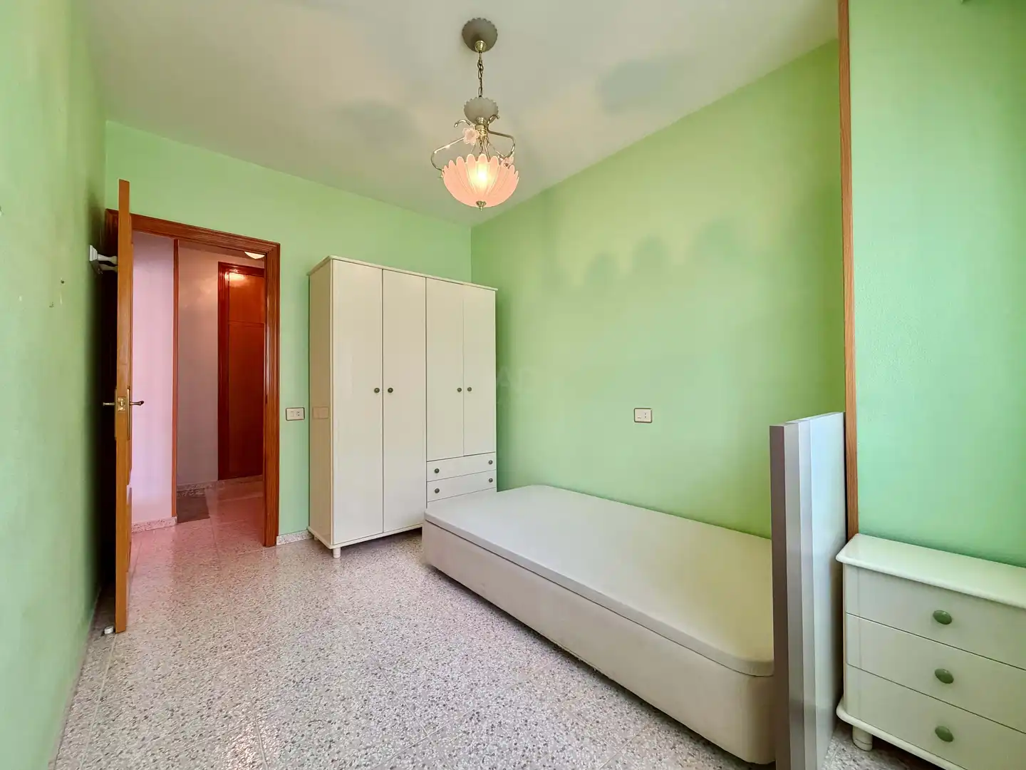 Bedroom of Flat for sale in Abarán  with Air Conditioner and Heating