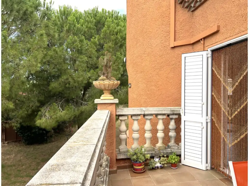 Balcony of Flat for sale in Torroella de Fluvià  with Air Conditioner
