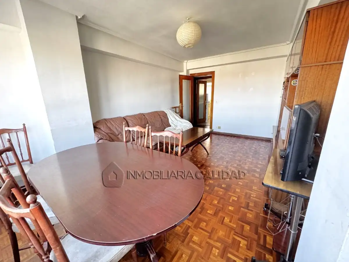 Living room of Flat for rent in Burgos  with Heating, Terrace and Furnished