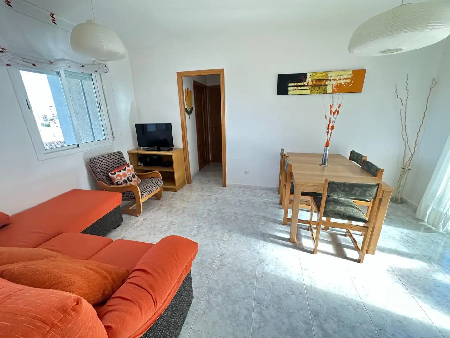 Wohnzimmer von Wohnungen zum Verkauf in Torredembarra mit Privatgarten, Terrasse und Balkon