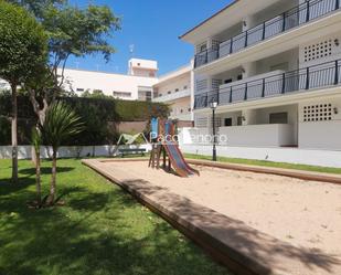 Exterior view of Flat to rent in La Antilla  with Terrace, Furnished and Oven