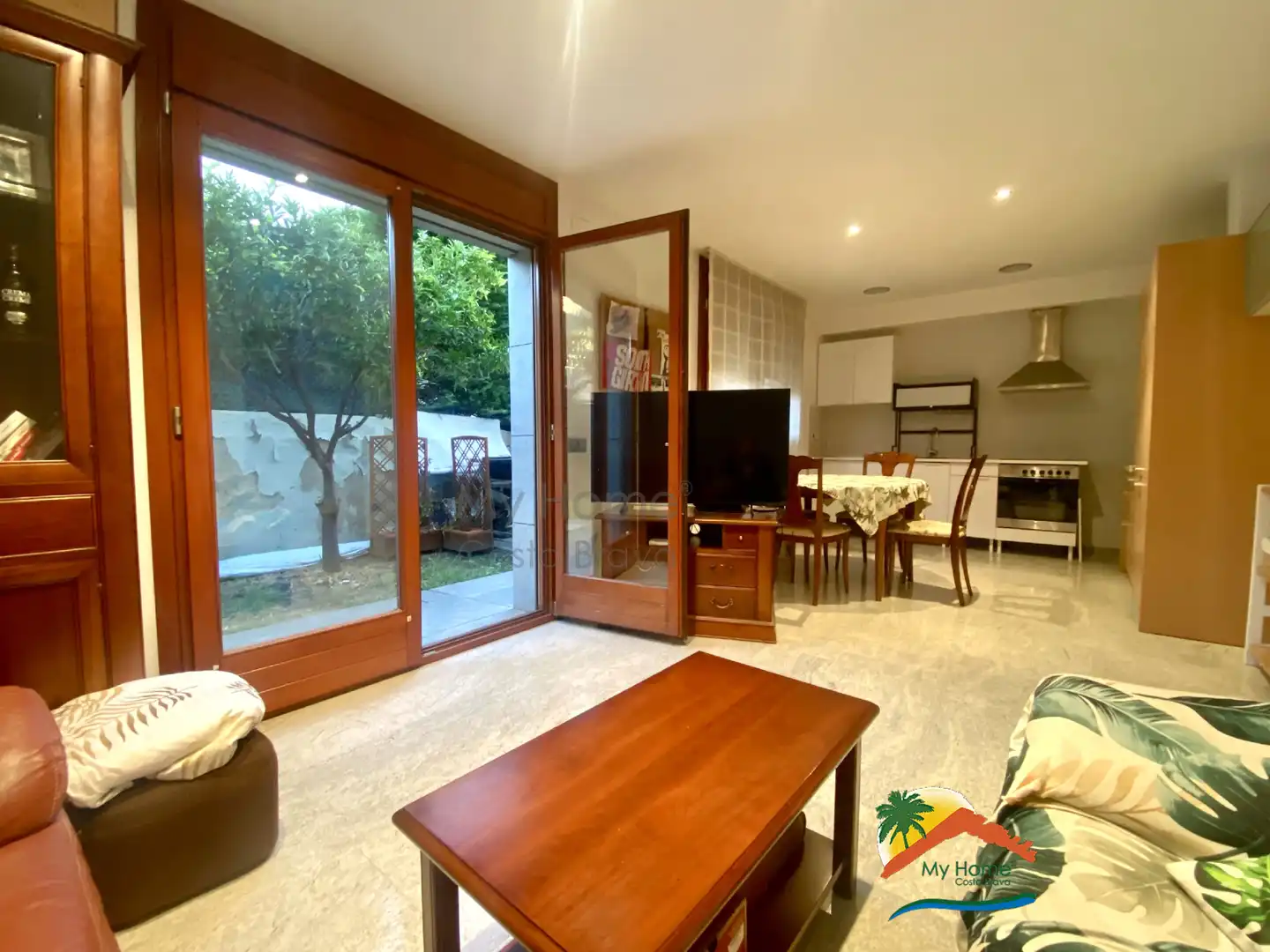 Living room of Houses for sale in Blanes  with Air Conditioner, Heating and Private garden