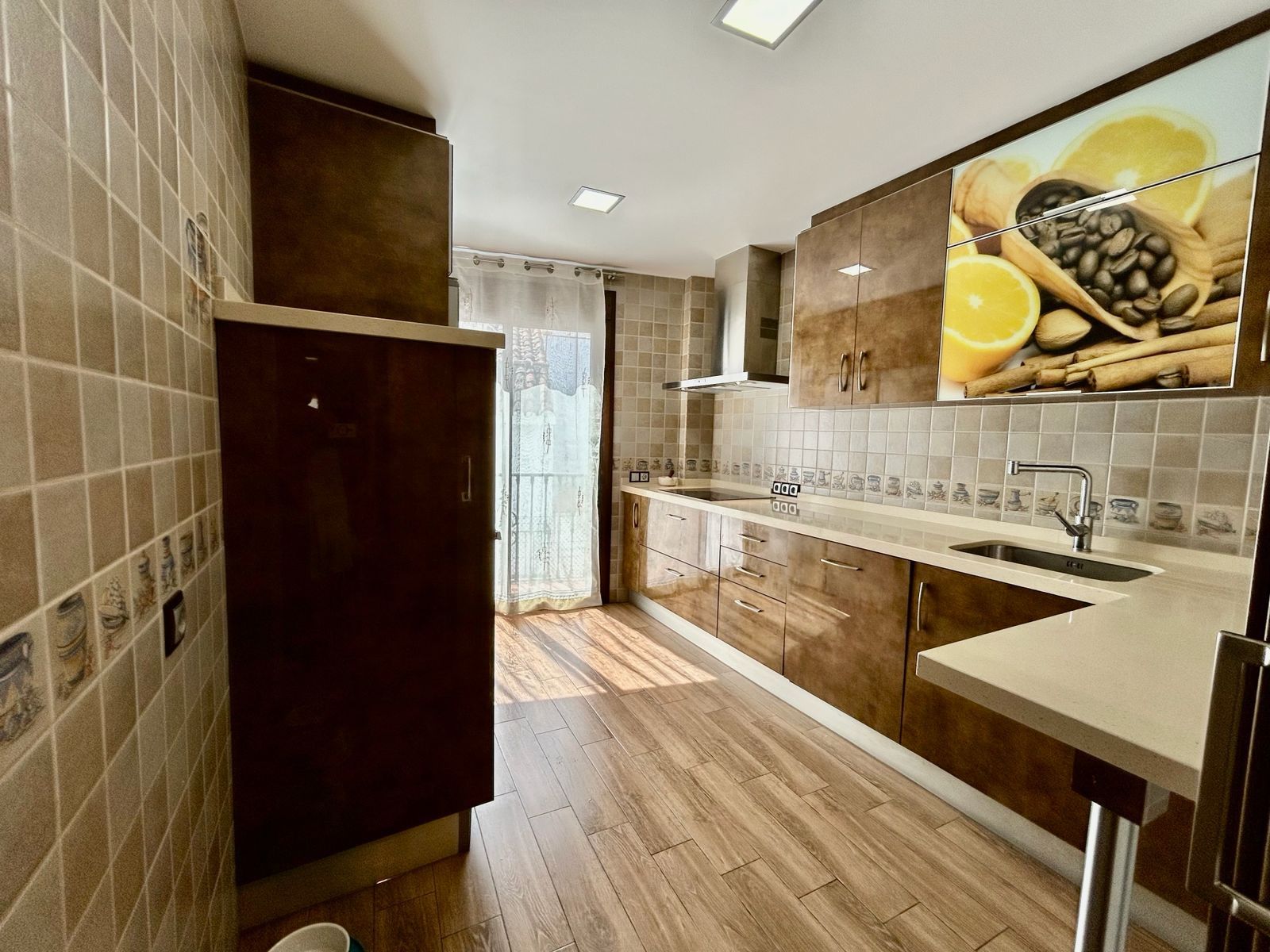 Kitchen of Apartment for sale in Istán  with Air Conditioner, Furnished and Balcony