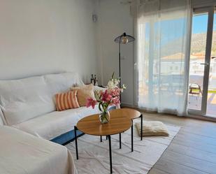 Sala d'estar de Apartament de lloguer en Dénia amb Aire condicionat i Terrassa