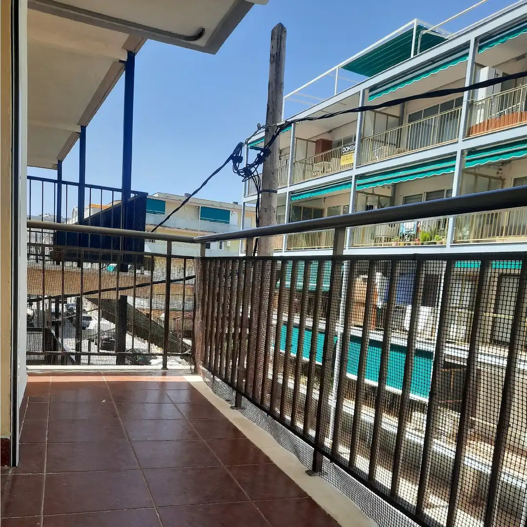 Terrassa de Apartament de lloguer en Salou amb Calefacció, Jardí privat i Terrassa