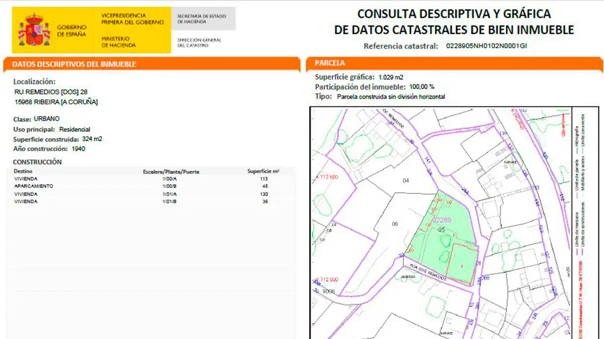Residencial en venda a REMEDIOS, 28, Santa Uxía de Ribeira