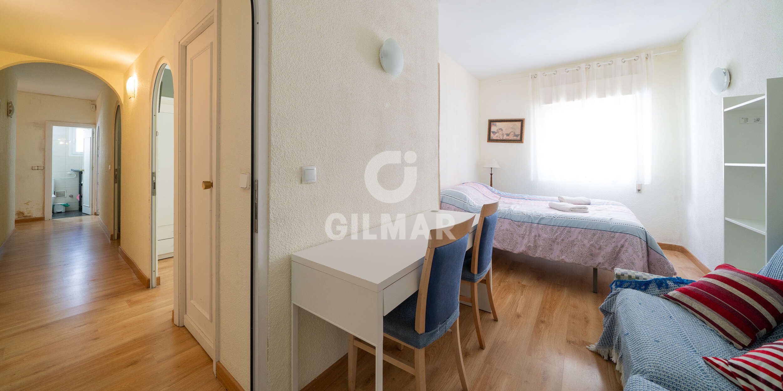 Bedroom of Flat for sale in  Madrid Capital  with Heating