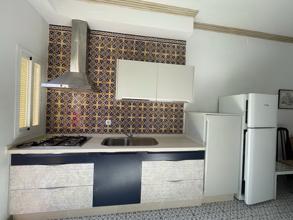 Cuina de Apartament de lloguer en Bollullos Par del Condado amb Terrassa