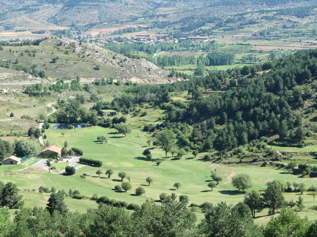 Vista exterior de Apartamento de alquiler en Alcalá de la Selva con Calefacción, Terraza y Amueblado