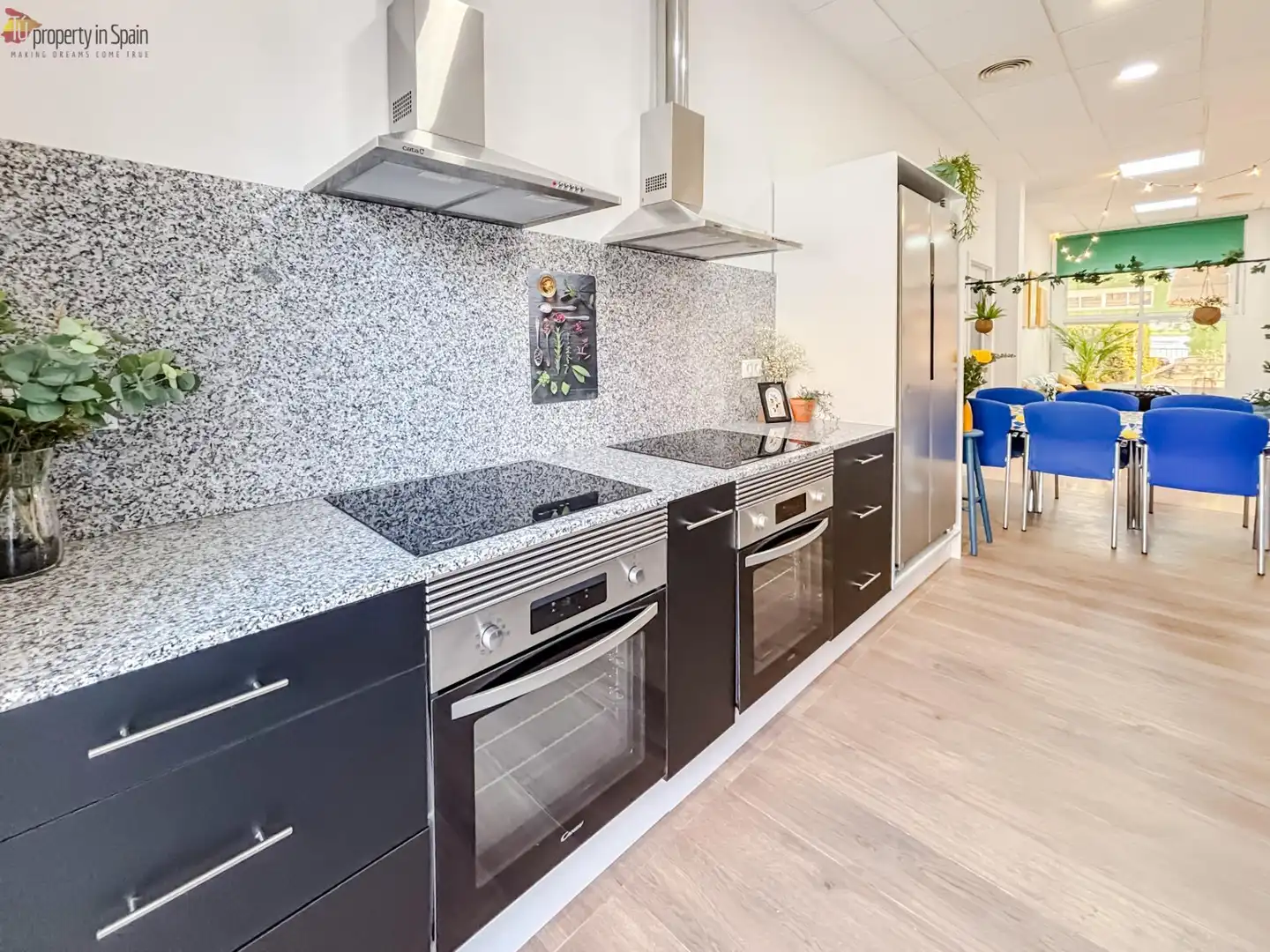 Cocina de Piso para compartir en San Vicente del Raspeig / Sant Vicent del Raspeig con Aire acondicionado, Calefacción y Jardín privado