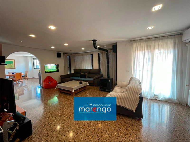 Sala d'estar de Dúplex en venda en Vila-real amb Calefacció, Terrassa i Forn