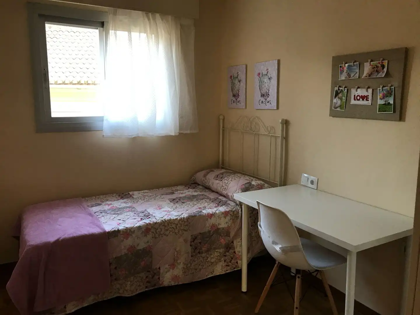 Bedroom of Flat for rent in Granada  with Terrace, Furnished and Microwave