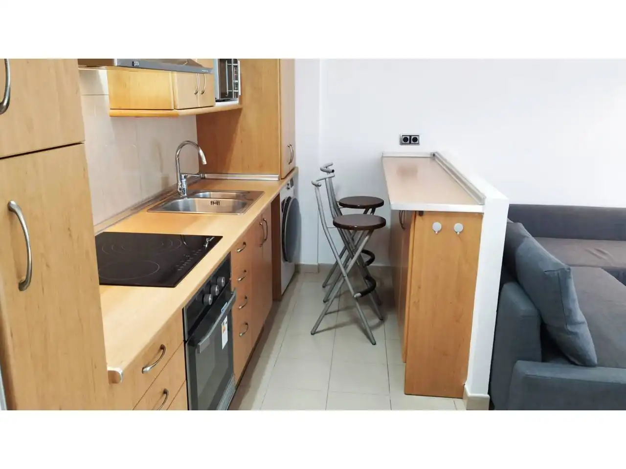 Kitchen of Study for rent in Sant Cugat del Vallès  with Community pool