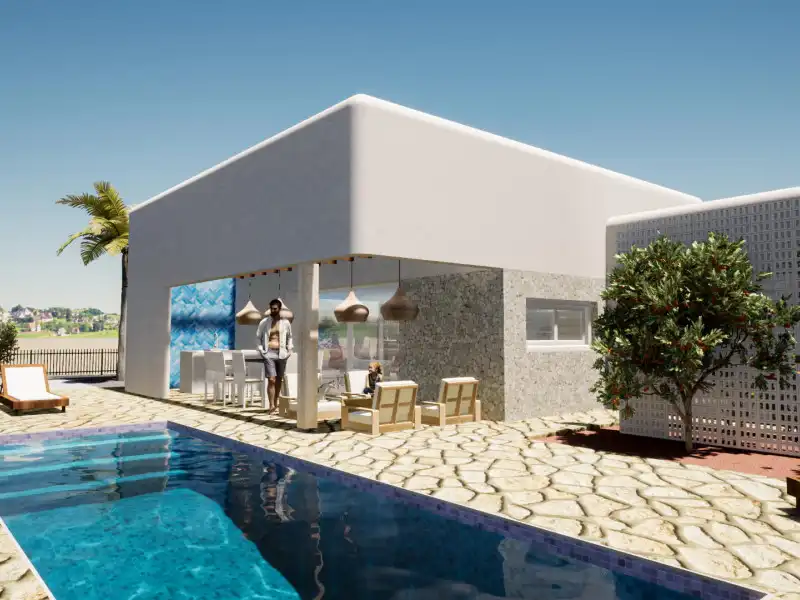 Terrace of Houses for sale in L'Alfàs del Pi  with Swimming Pool