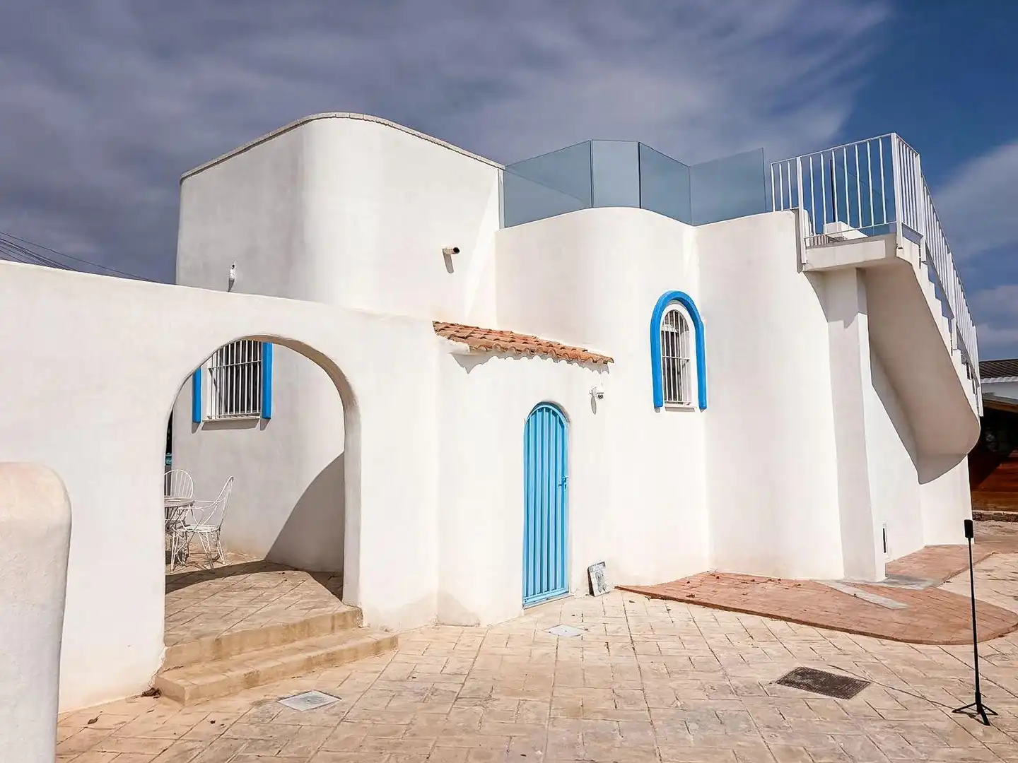 Exterior view of Houses for sale in Busot  with Air Conditioner, Private garden and Swimming Pool
