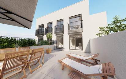 Terrace of Flat for sale in Santa Coloma de Gramenet  with Terrace, Storage room and Balcony