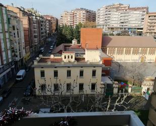 Exterior view of Flat to rent in  Lleida Capital  with Heating, Furnished and Oven