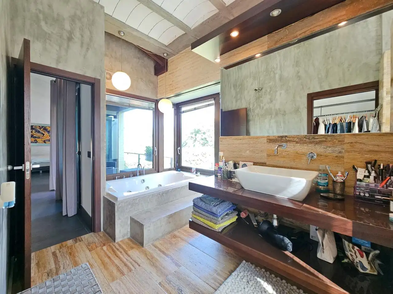 Baño de Casa o chalet en venta en Montequinto con Aire acondicionado, Jardín privado y Terraza