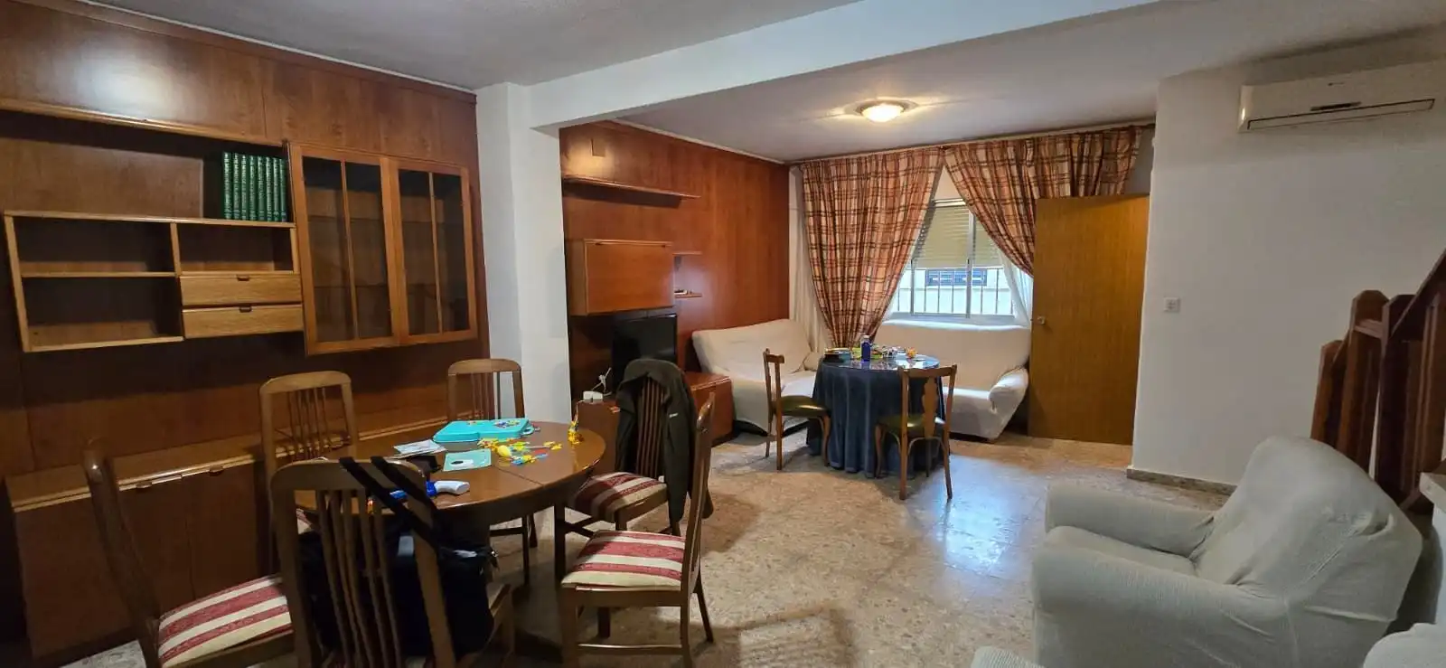 Comedor de Finca rústica de alquiler en Abenójar con Aire acondicionado, Terraza y Trastero