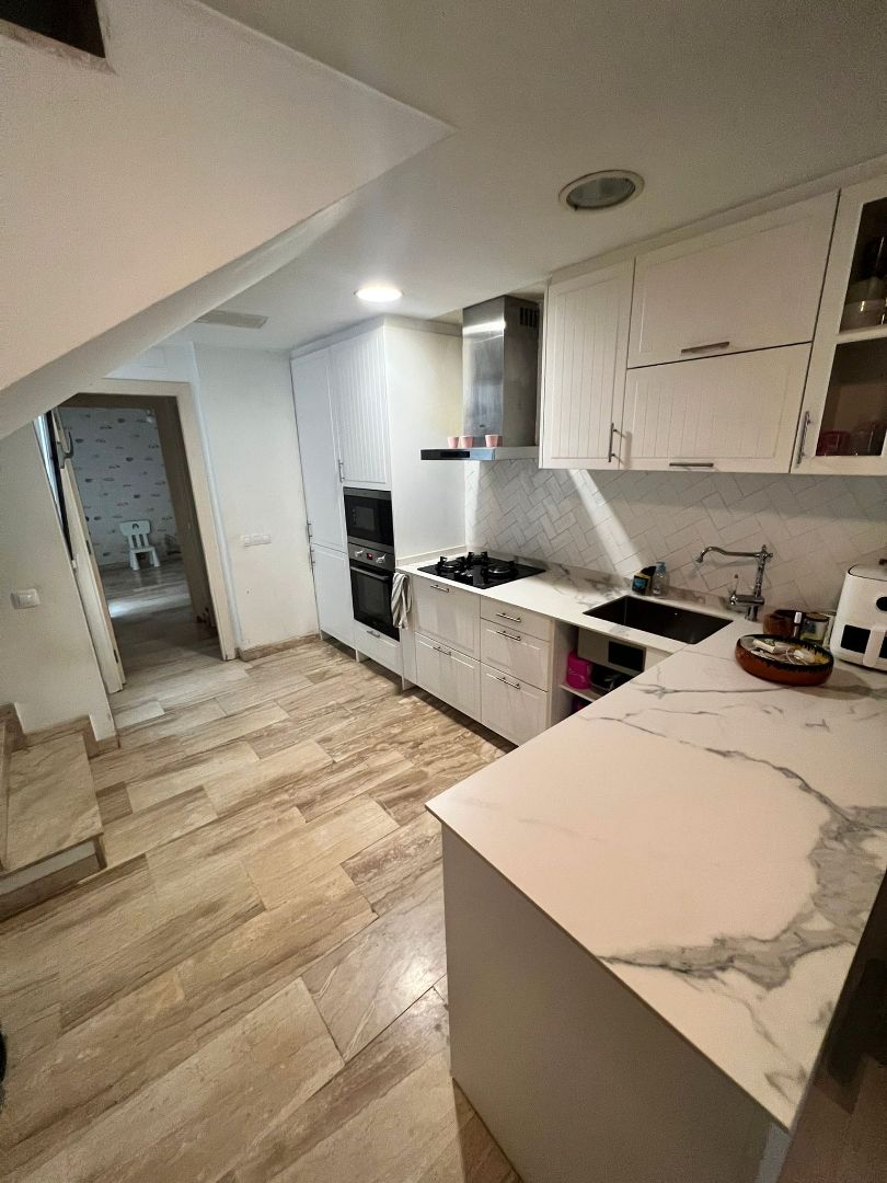 Kitchen of Duplex for sale in  Barcelona Capital  with Heating