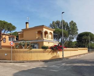 Exterior view of House or chalet for sale in Chiclana de la Frontera  with Air Conditioner, Heating and Private garden