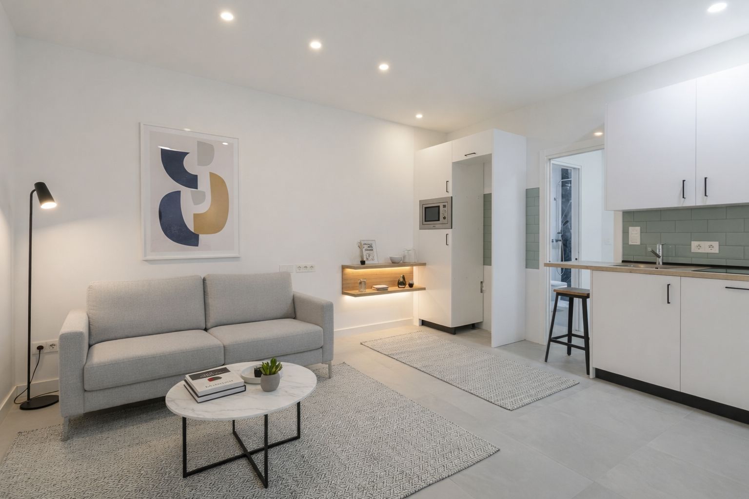 Living room of Apartment for sale in  Granada Capital