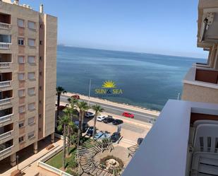 Vista exterior de Apartament de lloguer en La Manga del Mar Menor amb Piscina i Balcó
