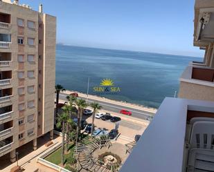 Vista exterior de Apartament de lloguer en La Manga del Mar Menor amb Calefacció, Piscina i Rentadora