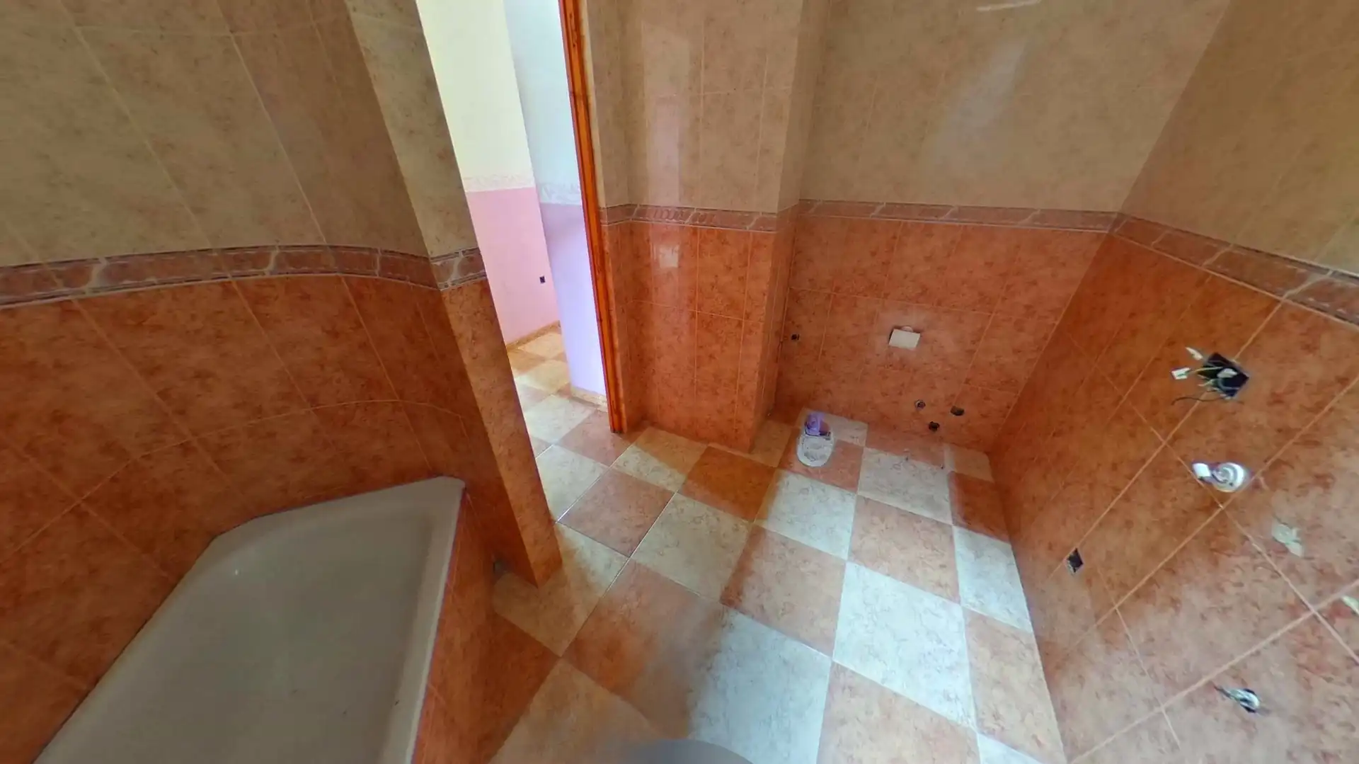 Badezimmer von Wohnung zum Verkauf in Fuente de Cantos mit Balkon