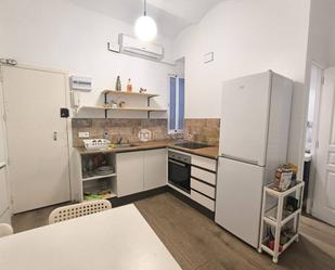 Kitchen of Flat to rent in  Barcelona Capital  with Air Conditioner, Furnished and Balcony