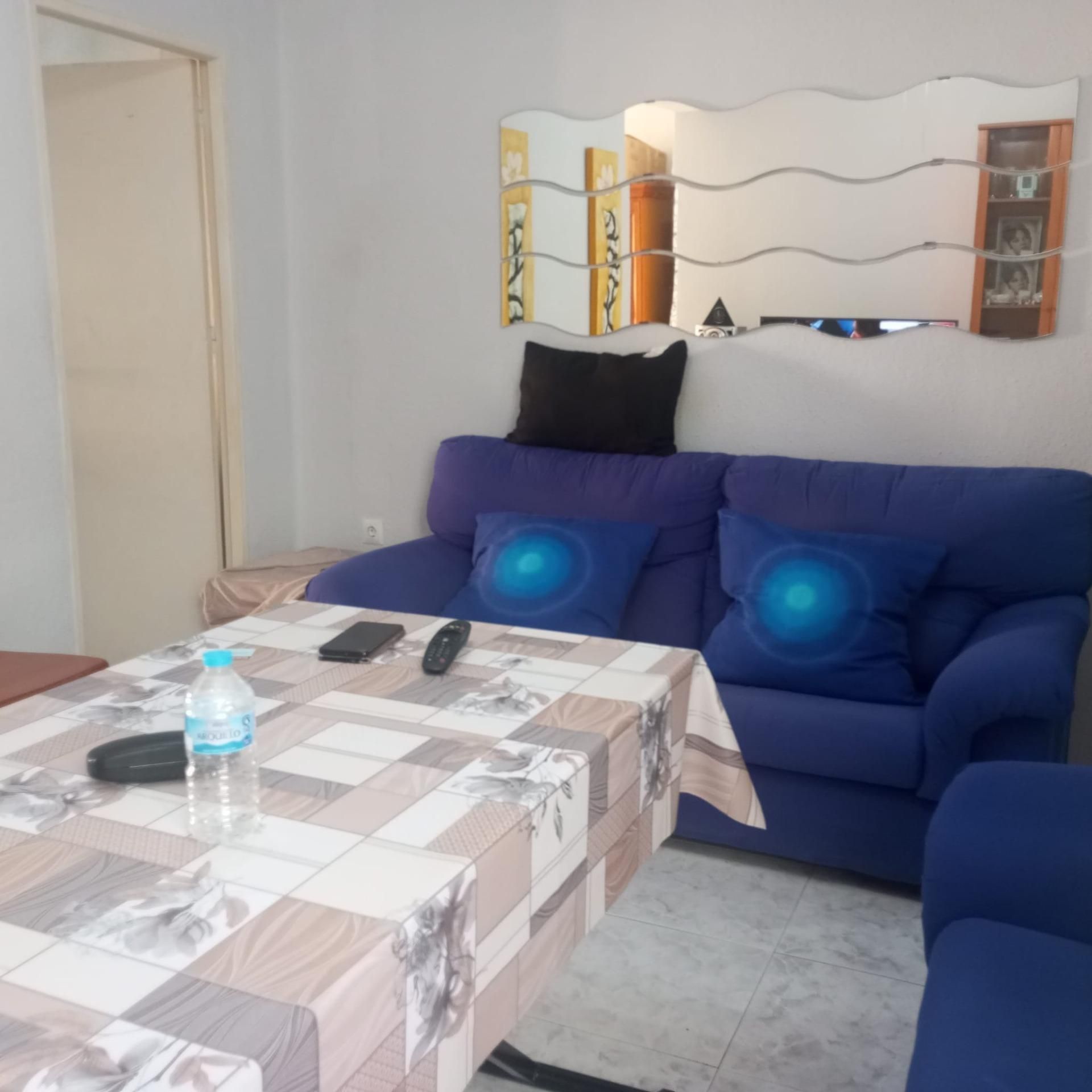 Living room of Flat for sale in Málaga Capital  with Air Conditioner and Heating