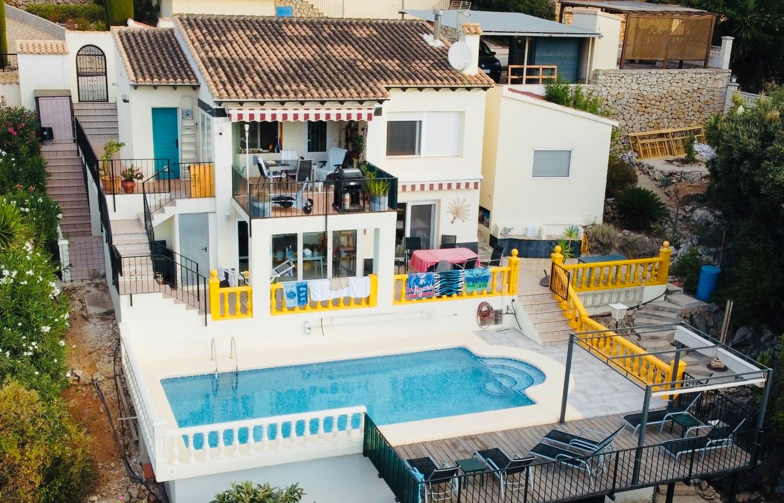 Vista exterior de Casa o xalet en venda en Xaló amb Aire condicionat, Calefacció i Jardí privat